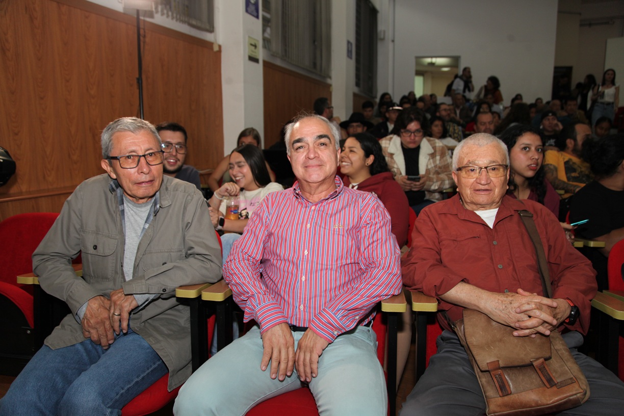 José Veloza, Alejandro Ceballos y José Ituriel Arango.