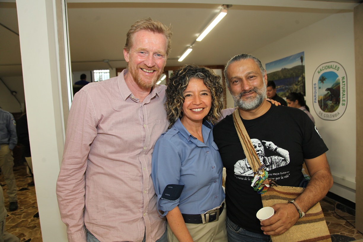Robert Hofstede, Adriana Vásquez y Ricardo Agudelo.