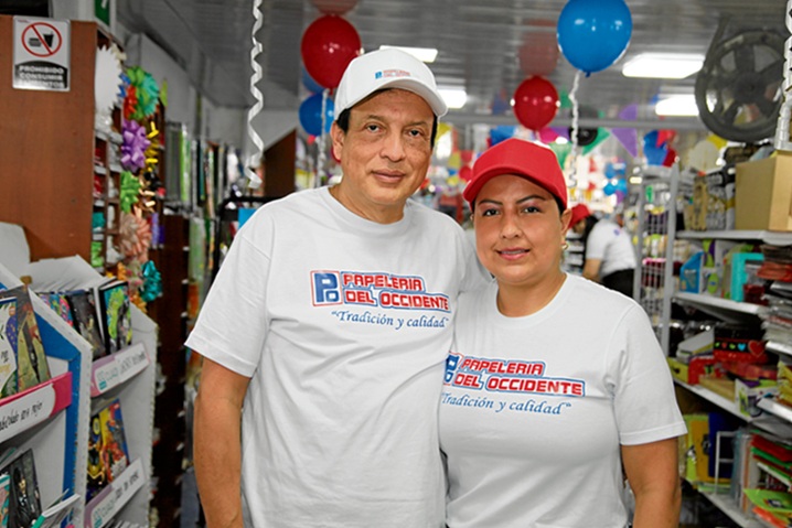 Juan Caicedo y Carolina Acosta.