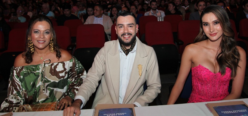 Luisa Fernanda González Franco, Luis Carlos Useche y Beatriz Arango.