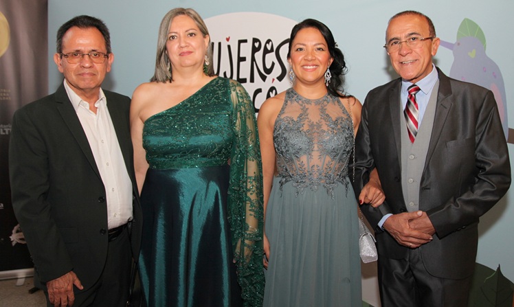 Uriel Orjuela, Jenny Milena Justi, Catalina Mejía y César Augusto Mejía.