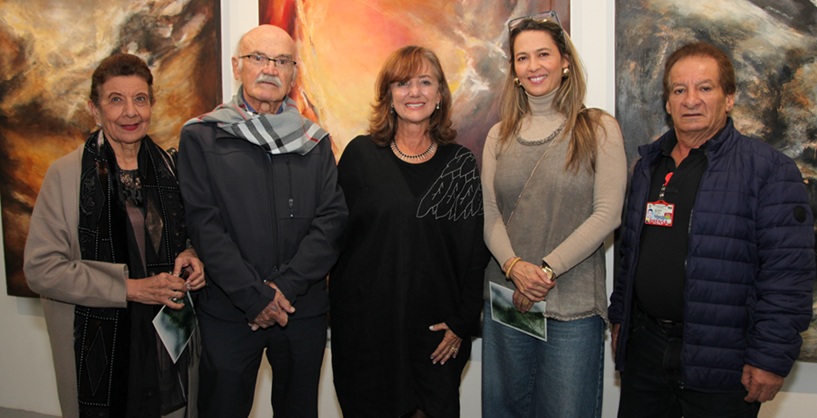 Nubia Amador, Guillermo Estrada, Olga Lucía Hurtado, Carolina Salazar y Pedro León Mejía.