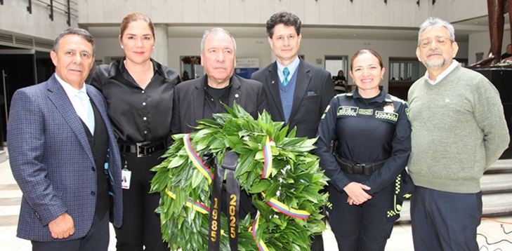 Carlos Manuel Zapata; Lina Susana Vásquez; Álvaro José Trejos; Publio Martín Patiño Mejía, coronel Rocío; Milena Melo Puerto, comandante de la Policía Caldas;  y Humberto Rodríguez.