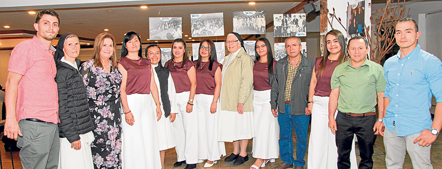 Directivos y colaboradores de la Fundación Obras Sociales que día a día trabajan por el bienestar de la población más vulnerable en Manizales.