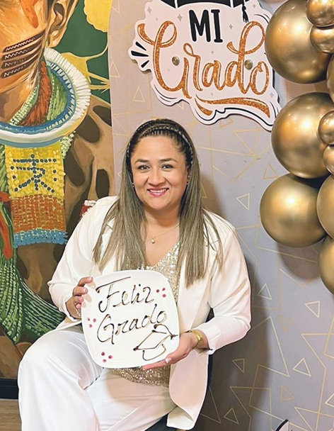 Paola Ximena Gómez Quintero obtuvo su especialización en Gerencia de Proyectos.