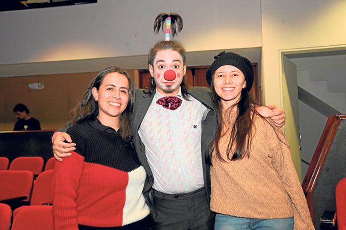 Catalina Agudelo, Jhon Faber Henao y Luz Aranzazu.