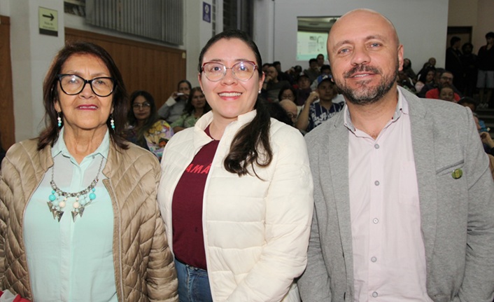 María Gloria Osorio Ríos, Jenny Alejandra Berrio Osorio y Luis Gabriel Montoya.