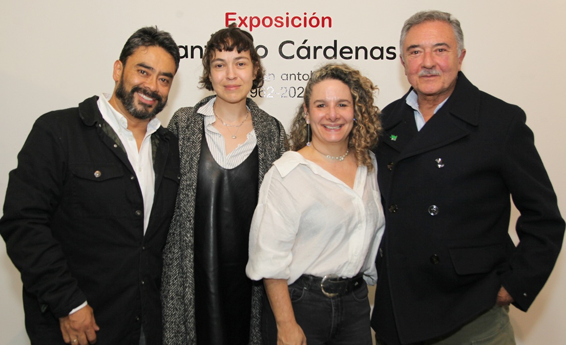 Luis Felipe Flórez, María Fernanda Gallego, Paula Londoño y Jorge Alberto Gutiérrez.