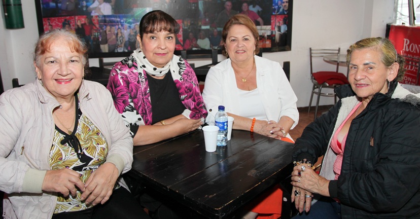 Fanny Jaramillo, Marina Alarcón, Daliris Fernández y Francia Suárez.