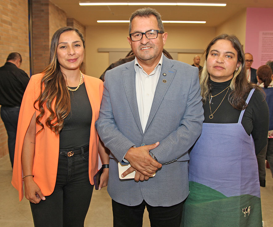 Alejandra Loaiza, Fabio Hernando Arias y Laura Buriticá.
