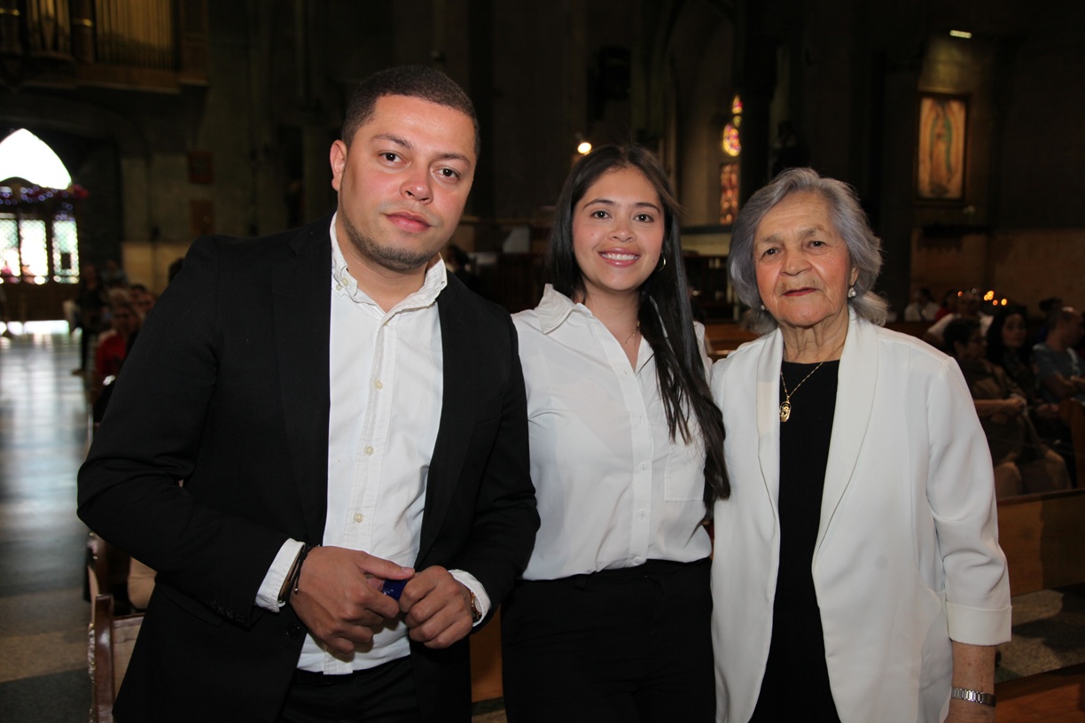 Camilo Londoño, Katherine Marulanda y Ana Julia Giraldo.