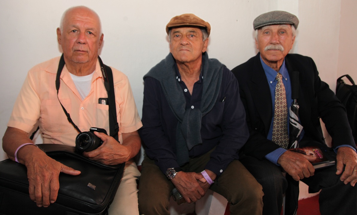 Golfredo Rojas, Luis Alfonso Aristizábal y Manuel Augusto García.