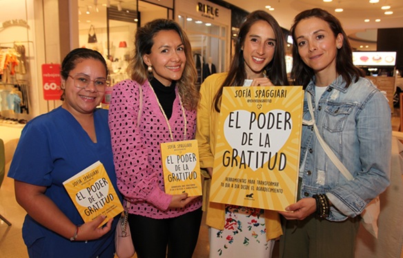Alejandra Gutiérrez, Carolina Molina, Sofía Spagiarri y Diana Peñuela.