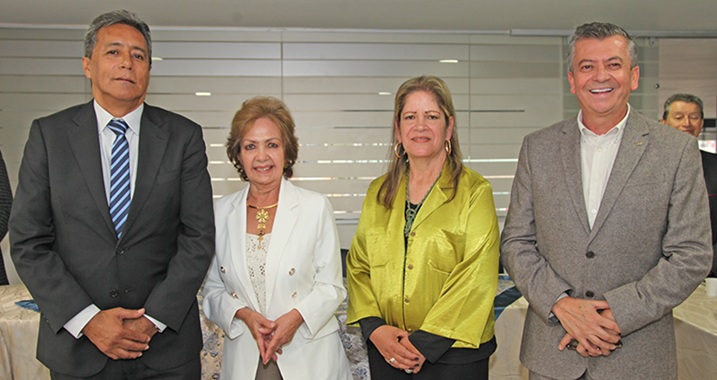 Luis Hernando Amador Pineda, Offir López Ospina, Anna Esperanza Valencia y Juan Carlos Pineda Uribe.