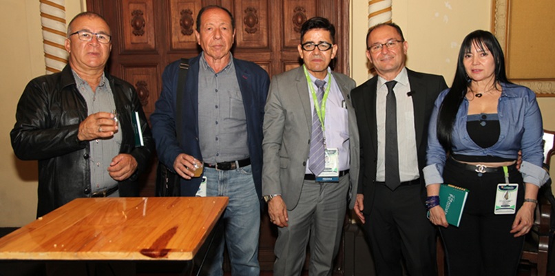 Julián González, Luis Largo, Sanh Alberto Posada, Jahir de Jesús Álvarez y Germania Sofía Muñoz.