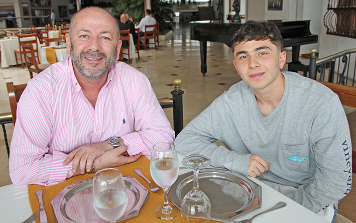 Leonardo Díaz y Alejandro Díaz.