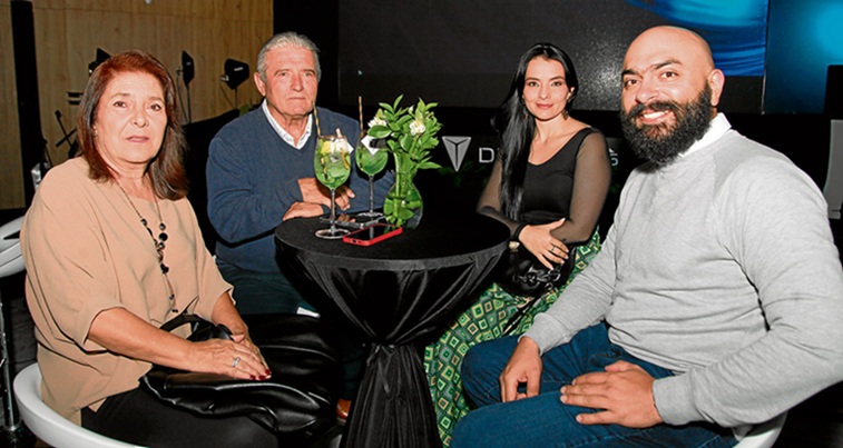 Martha Lucía Herrera, Hernán Jaramillo, Patricia Cubillos y Daniel Salgado