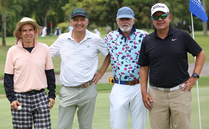 Jorge Tobón, Julio Salgado, Juan Manuel Gutiérrez y José Orlando Cardona.