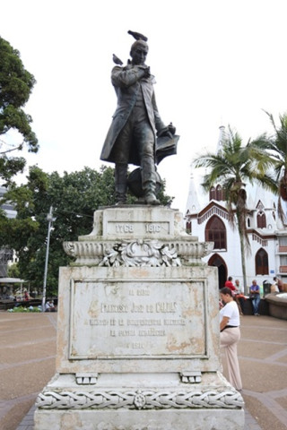 Abandono de las esculturas Foto | Luis Trejos | LA PATRIA