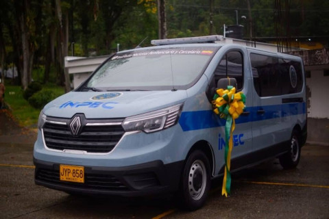 Carro para el Inpec Foto|Secretaría de Gobierno| LA PATRIA