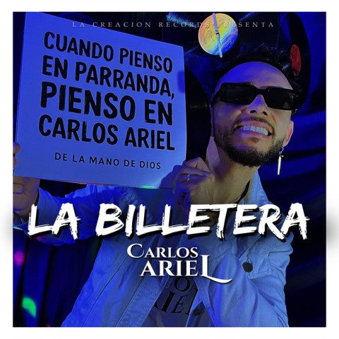 Esta es la portada de su nuevo sencillo.