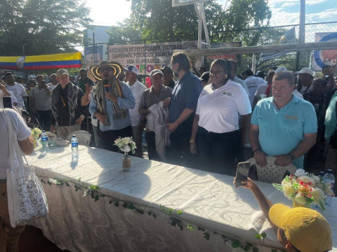 Campesinos en La Dorada