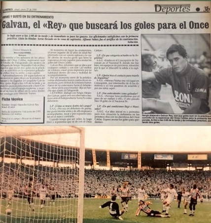 Recordó su debut, con LA PATRIA Foto | Tomada del Instagram @sergiogalvanrey | LA PATRIA