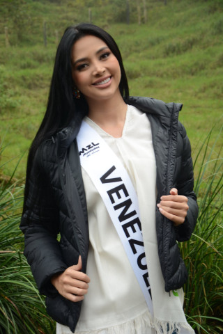 Valeria Cárdenas, representante de Venezuela,