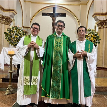 Samaneño, párroco de basílica menor Foto | Cortesía | LA PATRIA