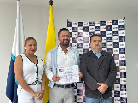 Ya tienen sus credenciales