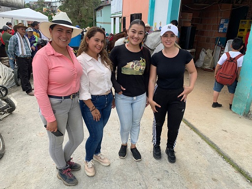 4 precandidatas a la Alcaldía de Herveo (Tolima) Foto|Henry Alberto Giraldo|LA PATRIA
