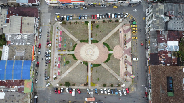 Nueva Plaza de Bolívar de Manzanares.