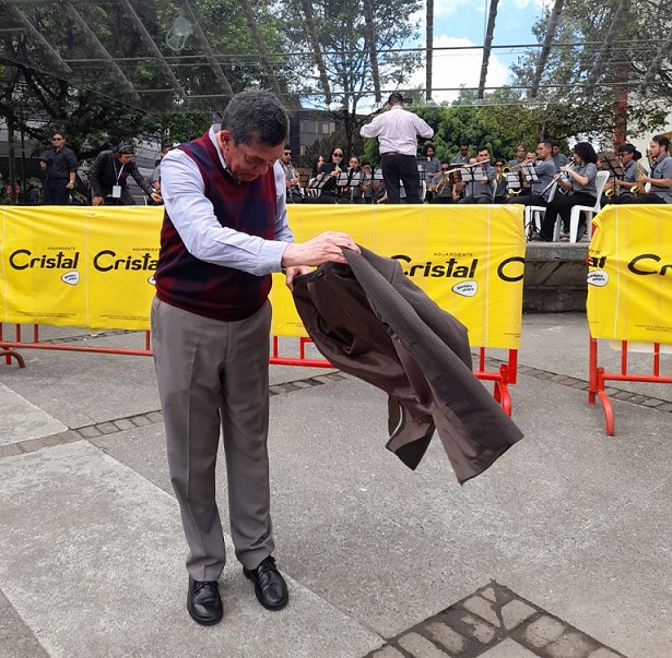 Se emocionó en la retreta  Foto|Rubén Darío López|LA PATRIA