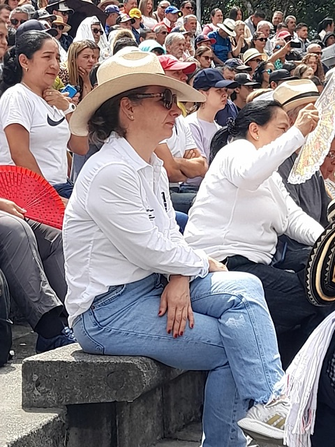 Entre el público Foto|Rubén Darío López|LA PATRIA