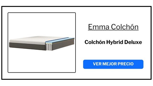 Caja de producto del colchón Hybrid Deluxe de Emma