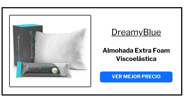 Almohada Extra Foam Viscoelástica DreamyBlue
