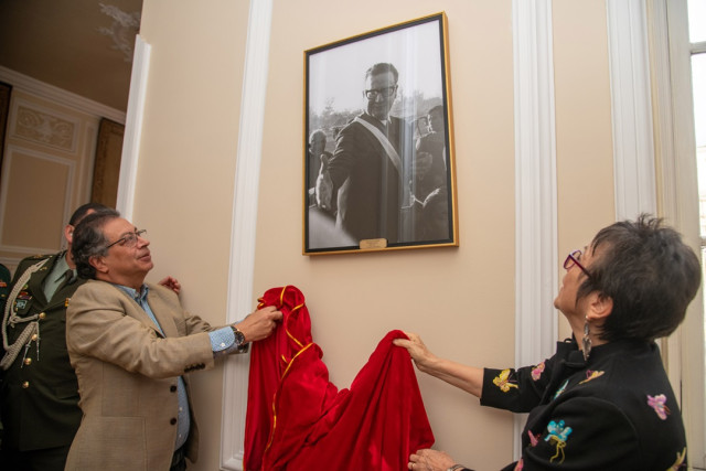 Allende en la Casa de Nariño Foto | Cortesía Presidencia | LA PATRIA