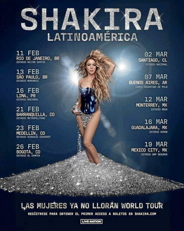 Shakira anuncia Tour Reproducción | LA PATRIA