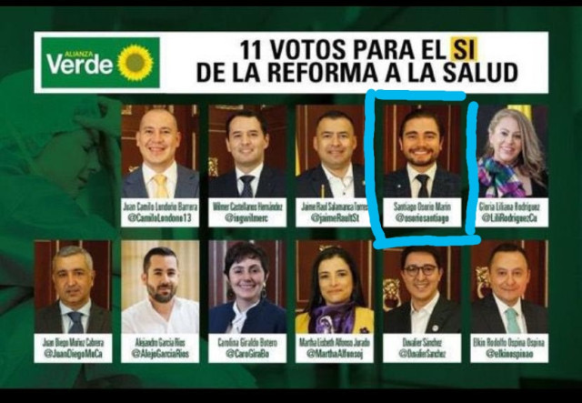 Representantes de Caldas que votaron sí a la reforma a la salud Fotos | Cortesía | LA PATRIA