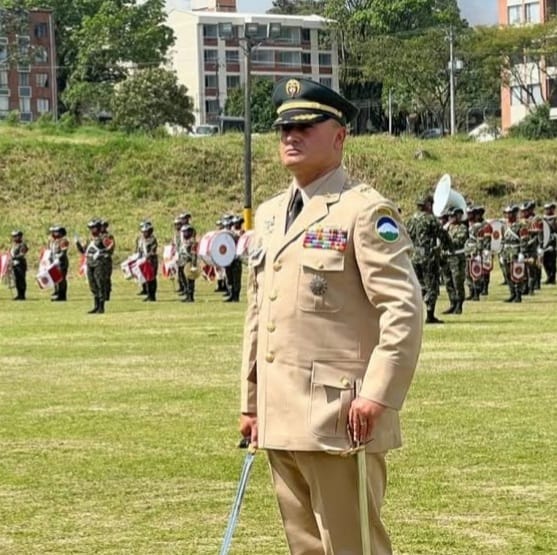 Neirano, comandante de Brigada Foto | Cortesía | LA PATRIA