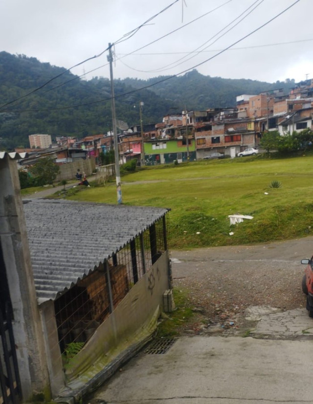 Fotos | Cortesía | LA PATRIA  Este es el sector en el que se quiere realizar el proyecto de la cancha sintética. 