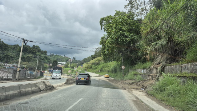 La movilidad en la entrada a Villamaría fluye con normalidad.