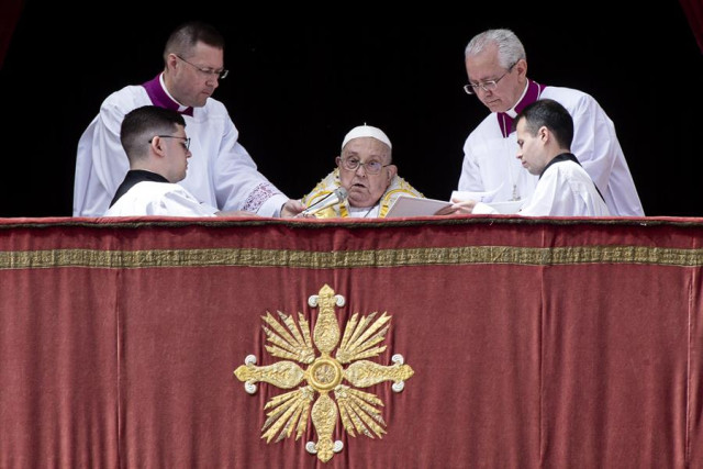 Papa Francisco este domingo de pascua