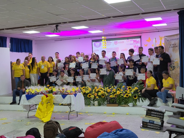 Lectura de Cien años de soledad en 24 horas en el colegio San Pío X