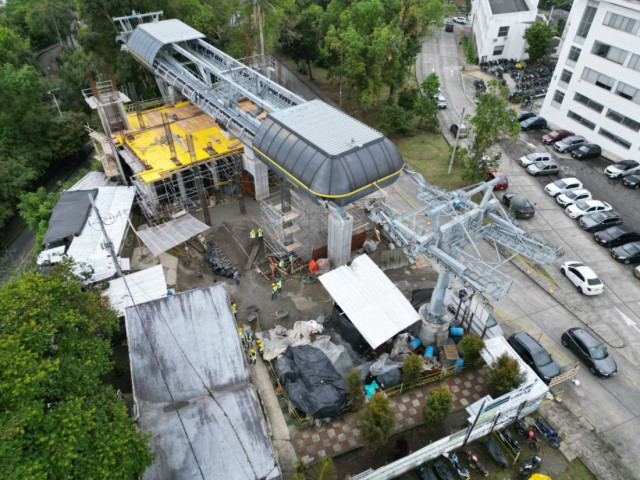 Para mayo estarían listas las estaciones Universidades (foto) y El Cable, según proyecciones de Infimanizales en marzo de este 2025.