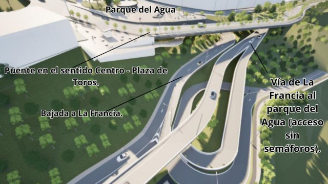Mejora de accesos a los barrios La Francia y Los Alcázares.