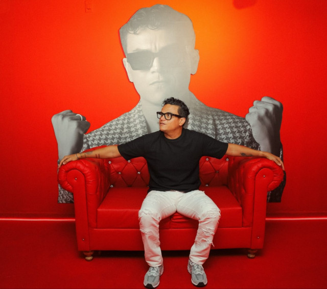 Silvestre Dangond en su casa museo en Valledupar. 