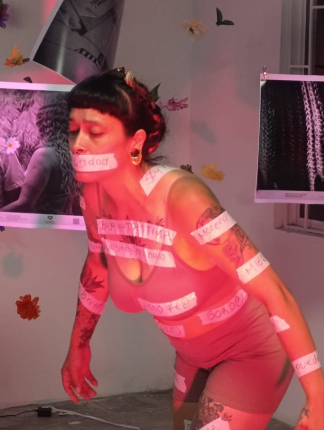 Foto | Cortesía José Fernando Giraldo | LA PATRIA   Evento de performance en el lanzamiento de Casa Arte Diversa, un espacio para promover la inclusión de la diversidad sexual.