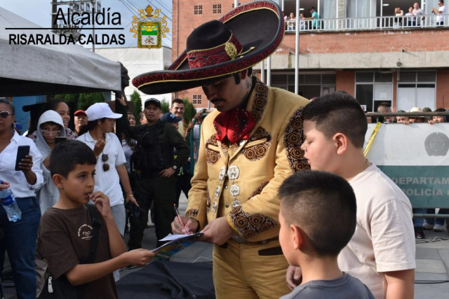 Yo me llamo Vicente Fernández en Risaralda (Caldas)