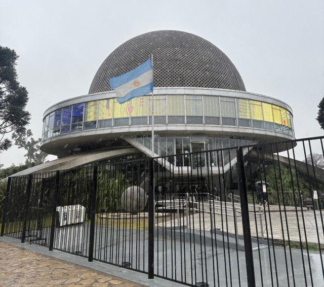 El Planetario Galileo Galilei está ubicado en el barrio Palermo.
